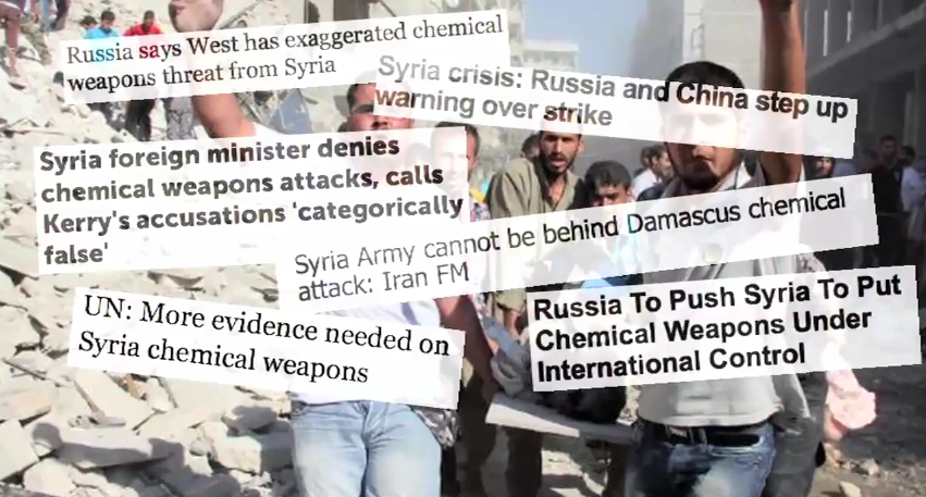 Bogey of Chemical Weapons in Syria