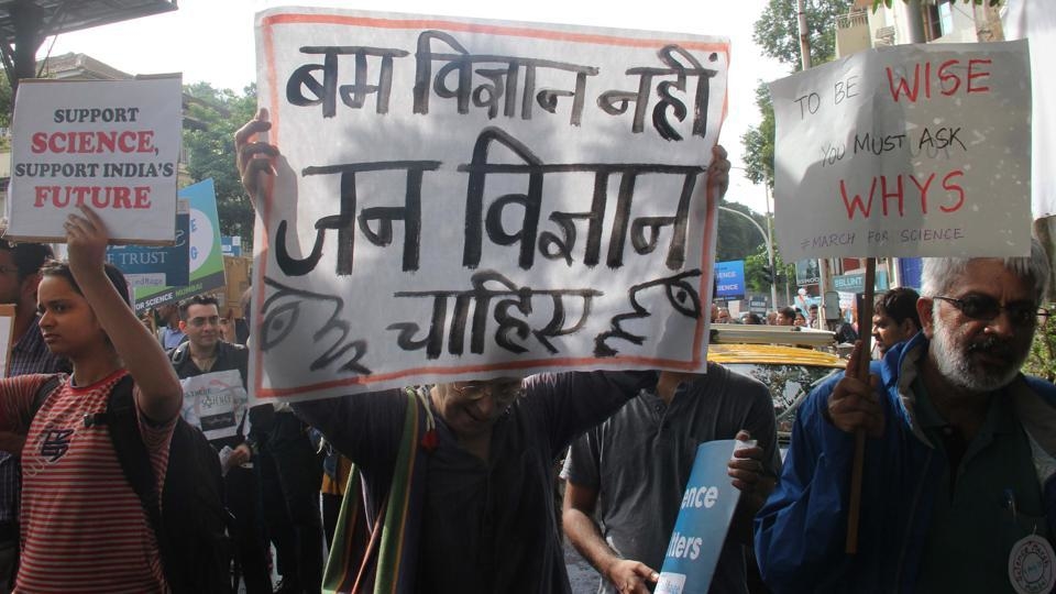 Scientists Take to the Streets for Science